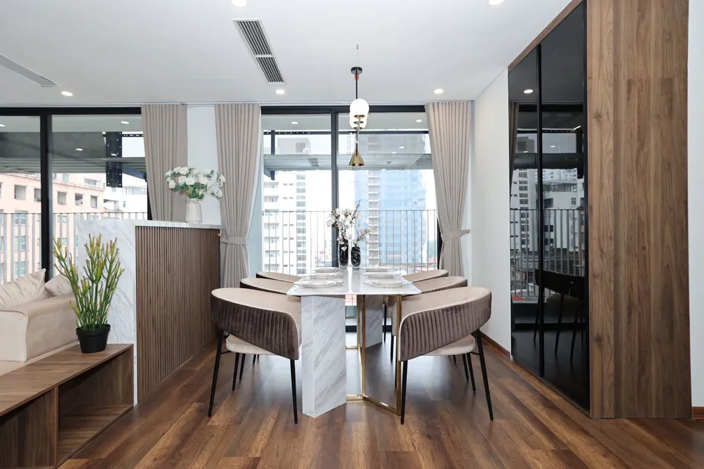Ascott Tây Hồ - phòng ăn