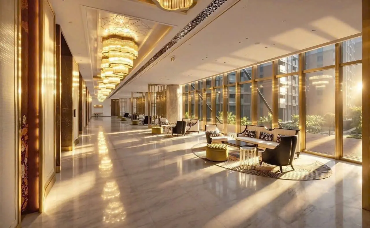 Ascott Tây Hồ - sảnh tiếp khách tầng 2